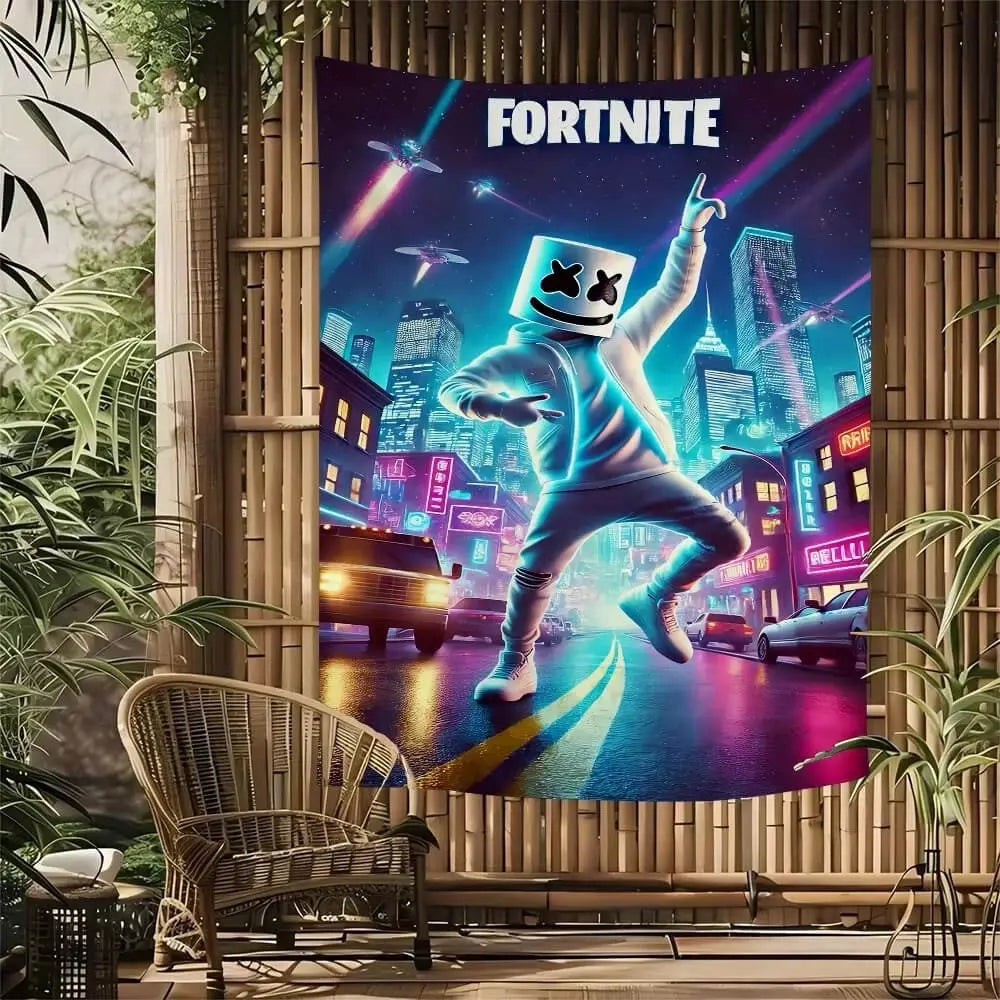 Fortnite Marshmello Tapestry