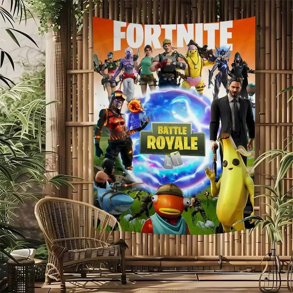 Fortnite Battle Royale Tapestry Zirconic