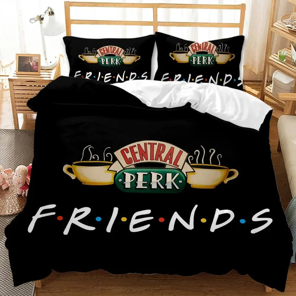 Friends TV Show doona cover set with pillowcases
