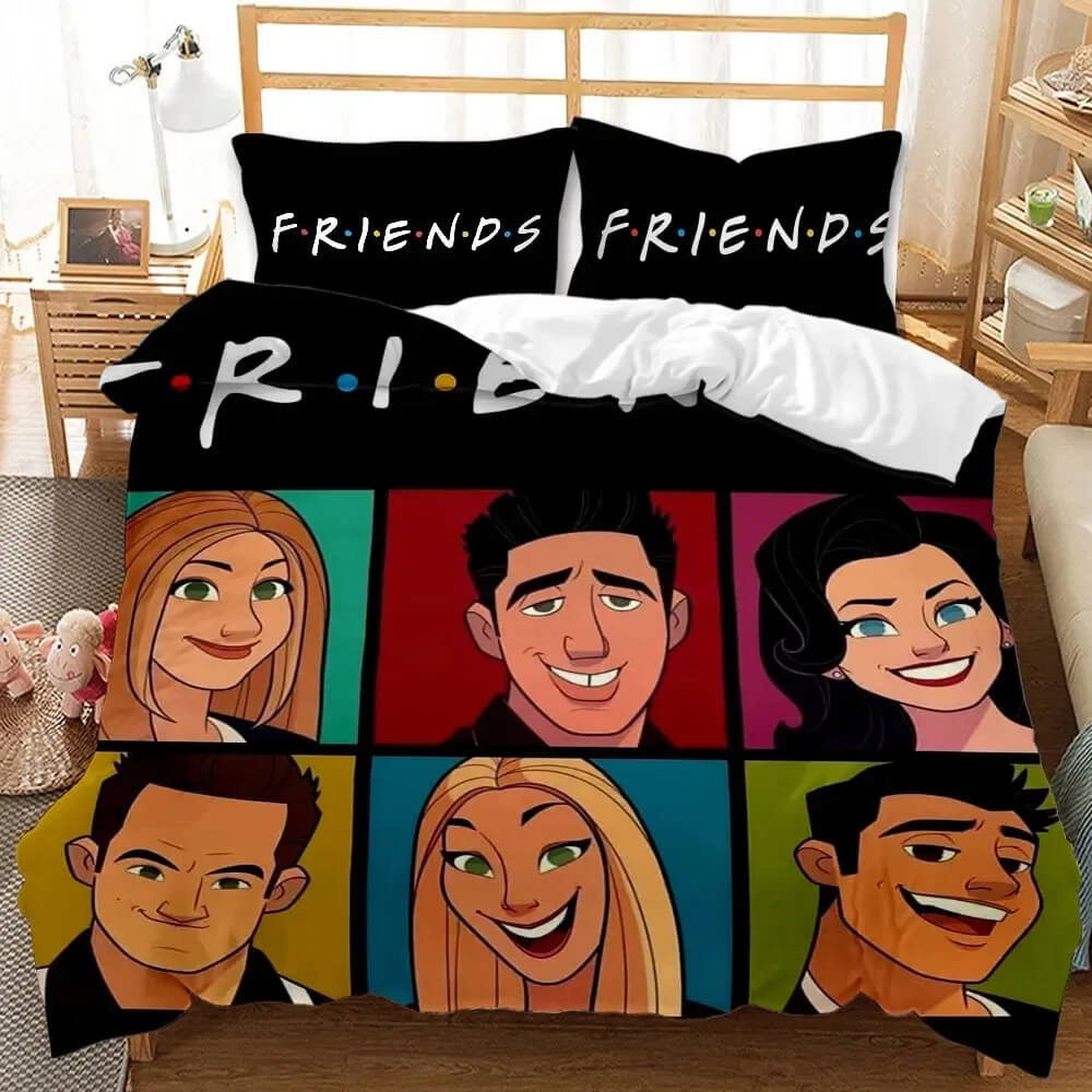 Fun Friends sitcom quilt cover gift for adults