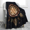 Galaxy Dream Catcher Throw Blanket My Store