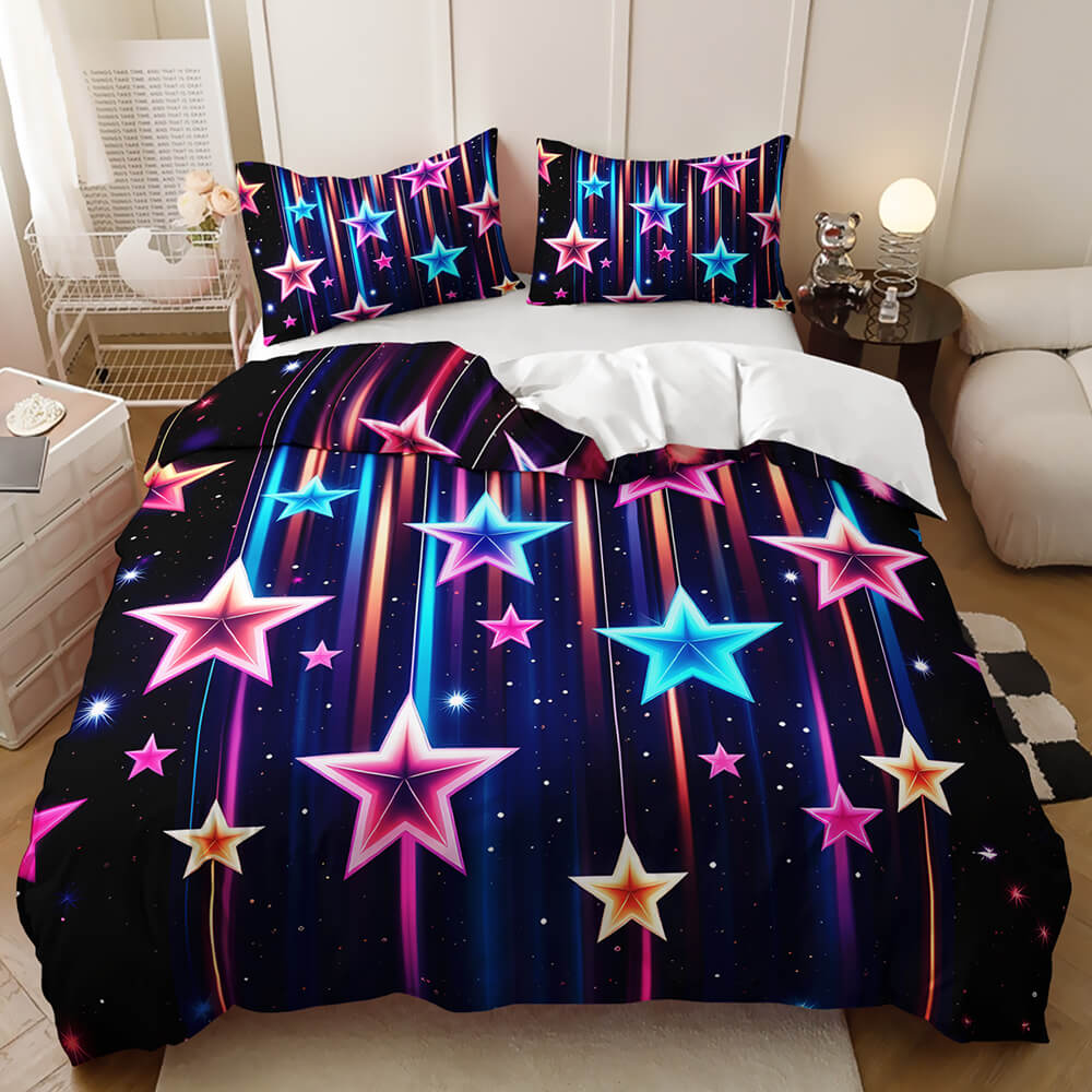 Celestial star doona cover design inspired by the universe