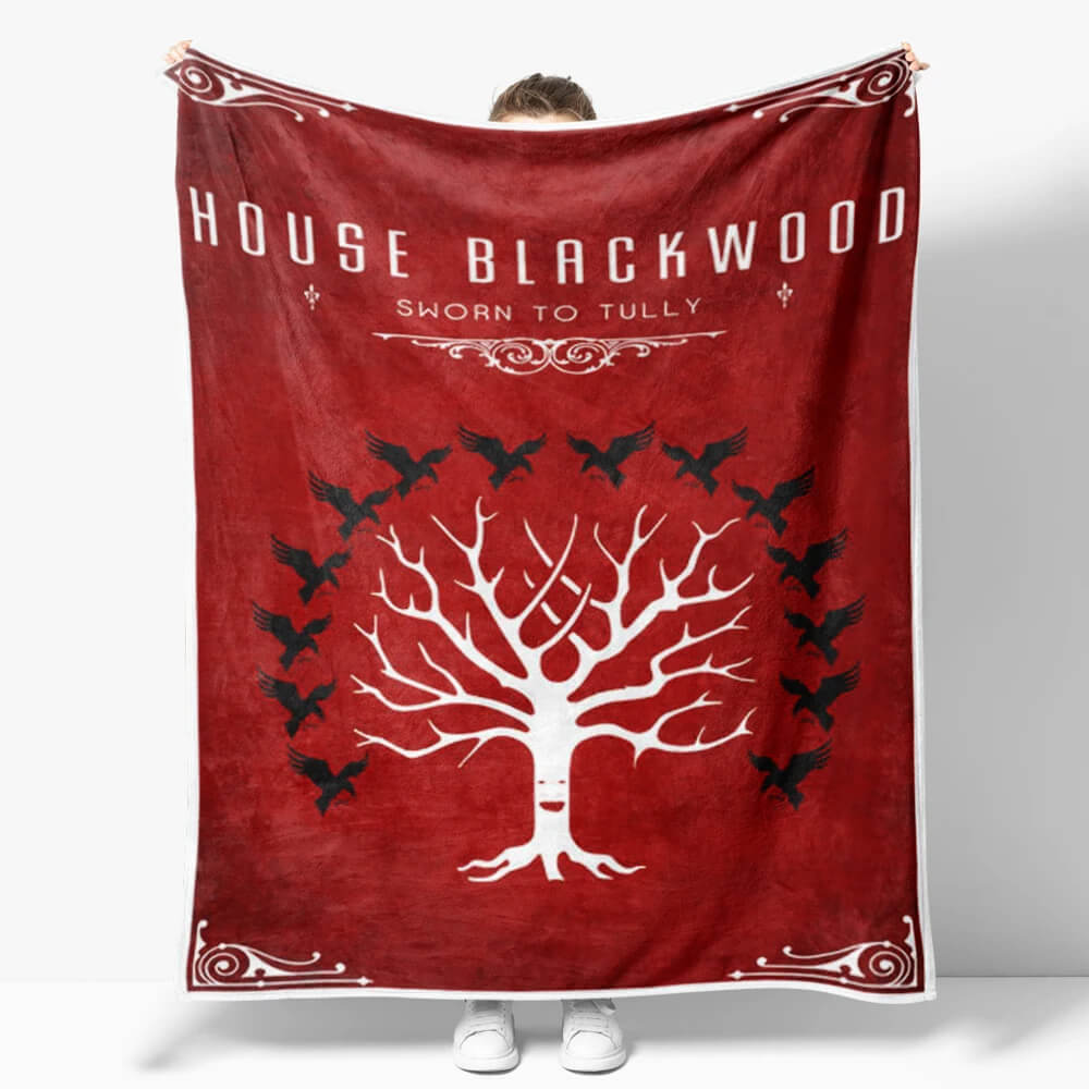 House Blackwood blanket for bedroom decor