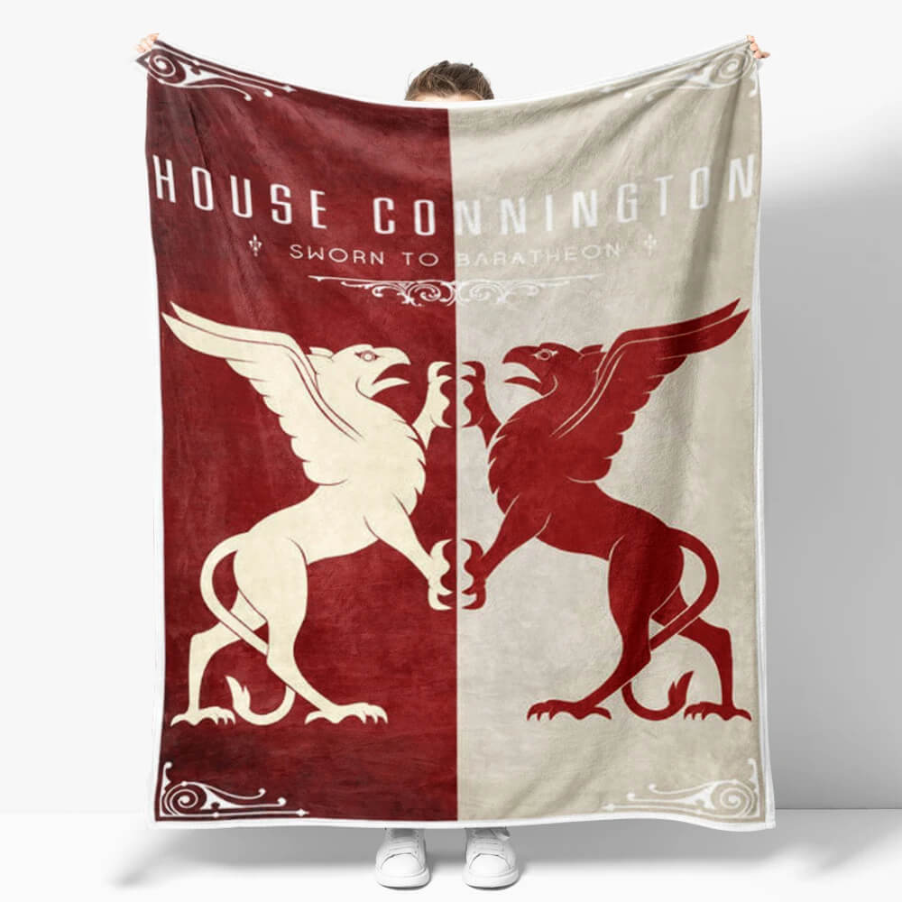 House Connington soft cozy dragon blanket for fans