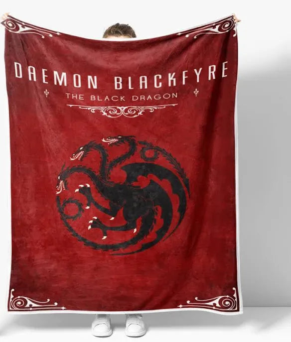 Game of Thrones Targaryen blanket throw