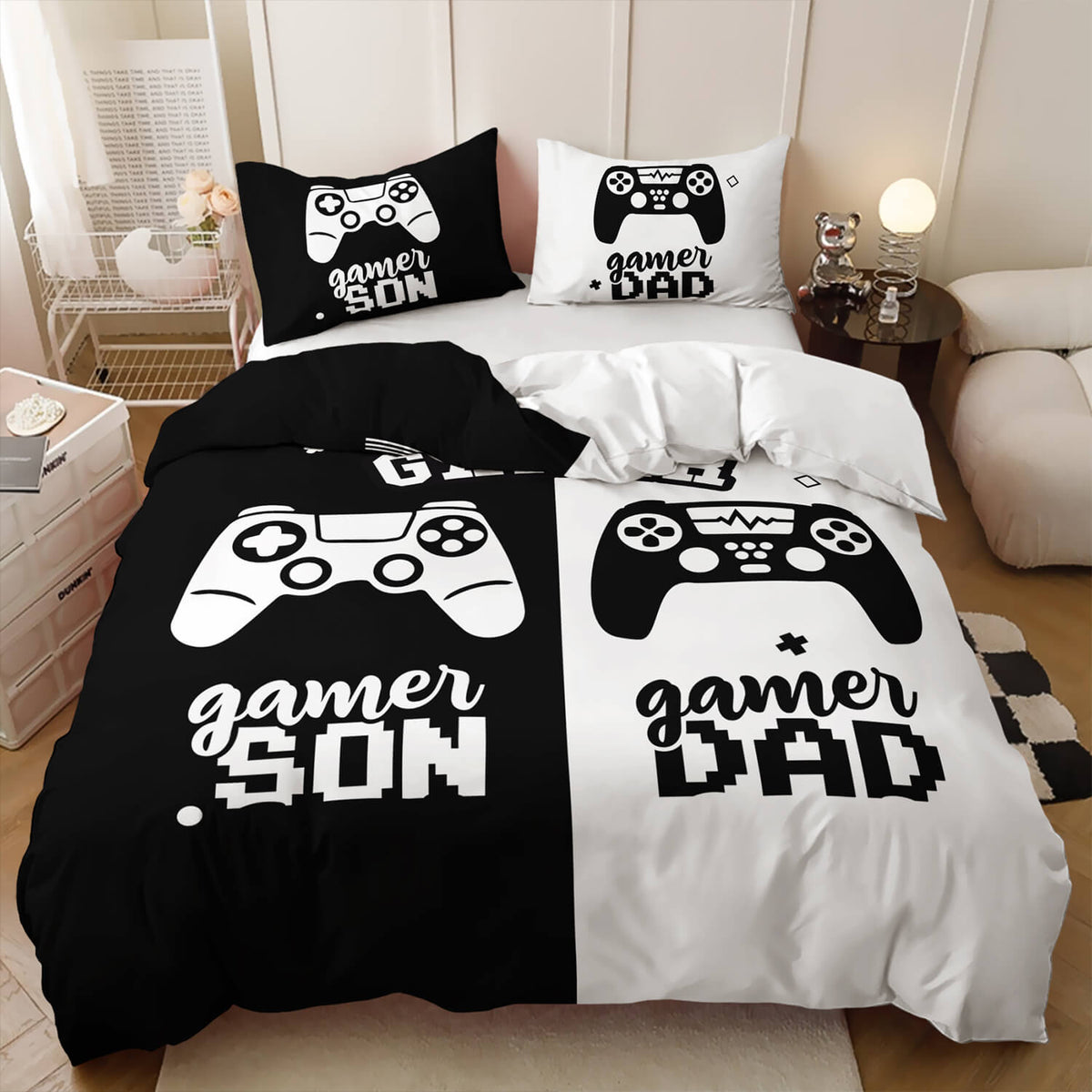 Teen gamer duvet cover set for gift