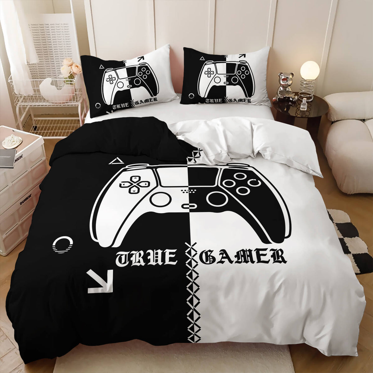Video game quilt cover