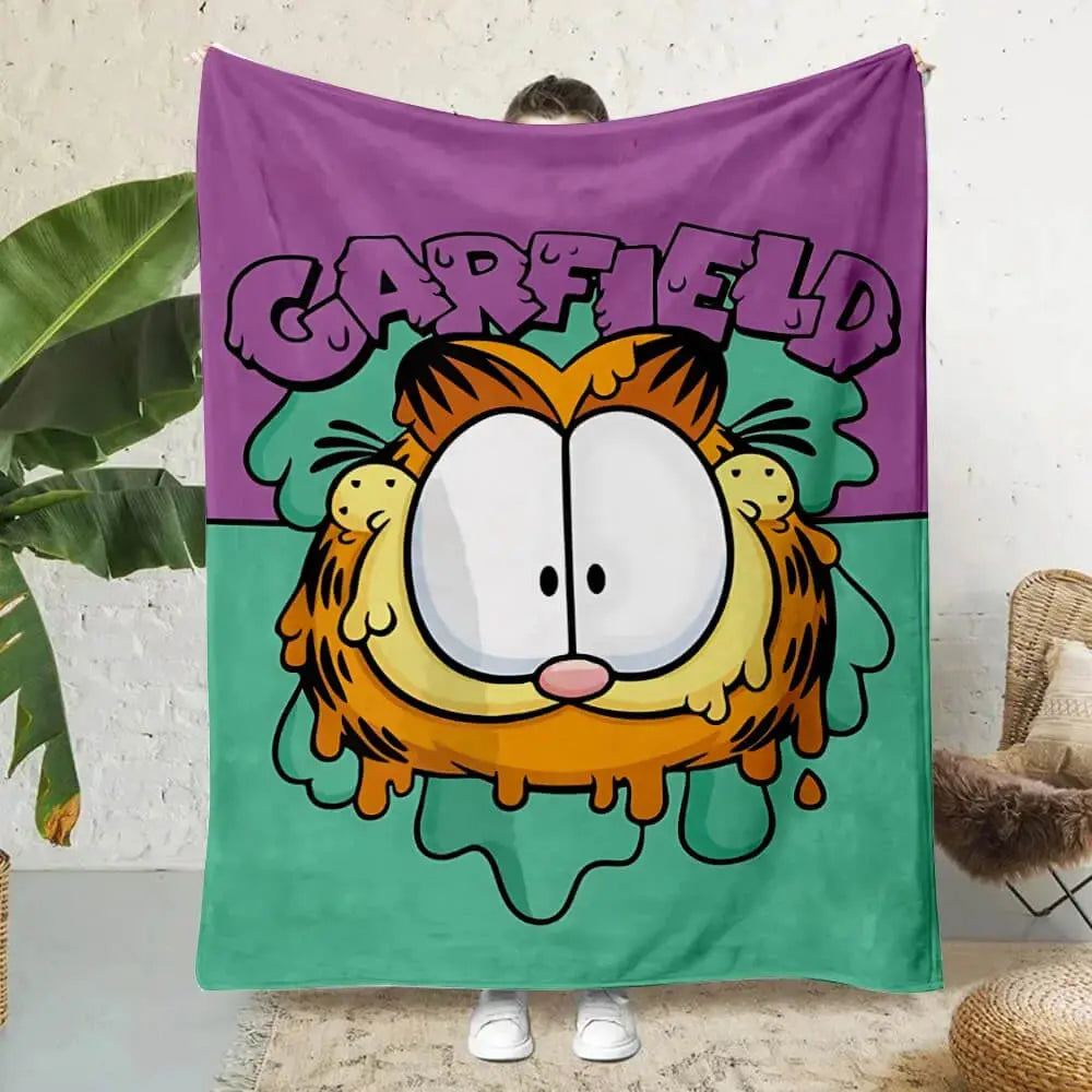 Garfield Kids Fleece Throw Blanket Zirconic