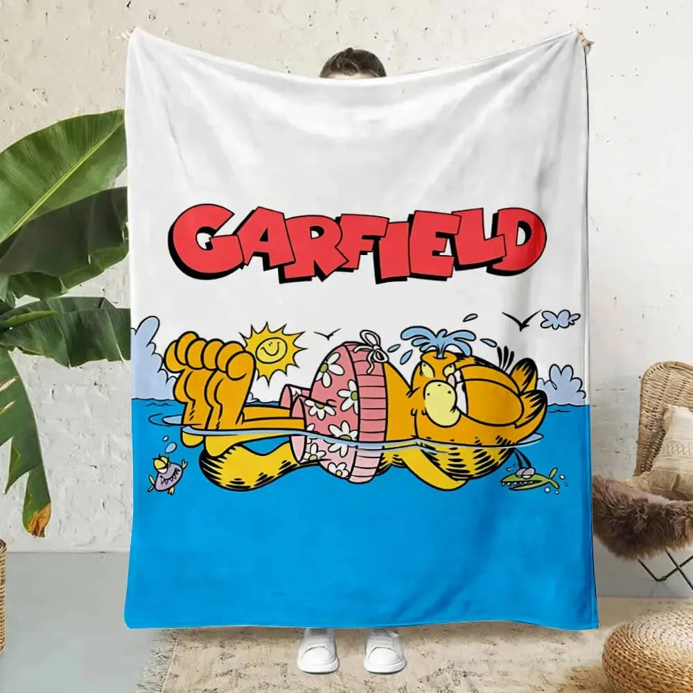 Garfield Kids Throw Blanket Zirconic