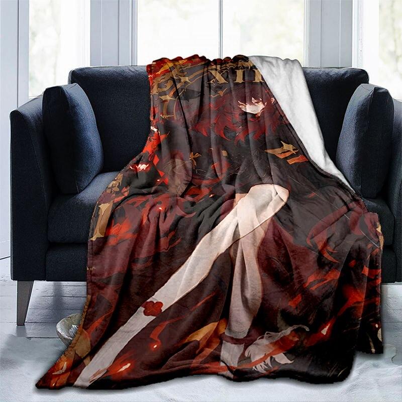Stylish anime blanket for bedroom decor