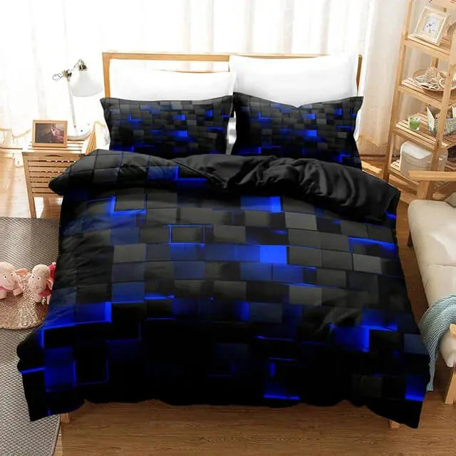 Geometric Pattern Quilt Cover