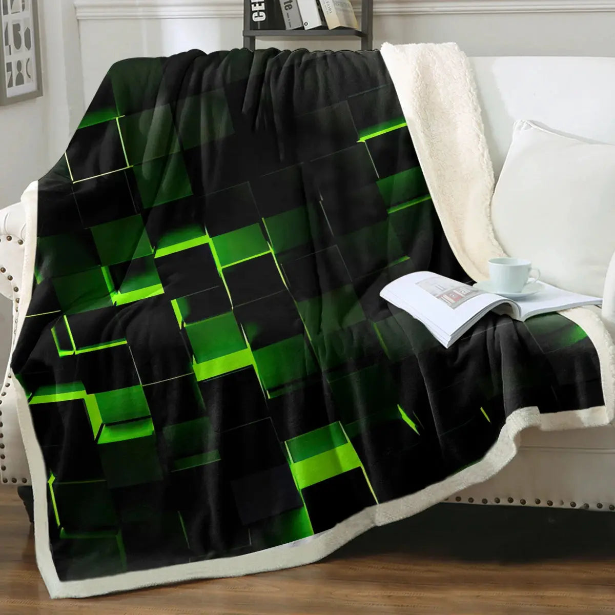 Geometric Throw Blanket My Store