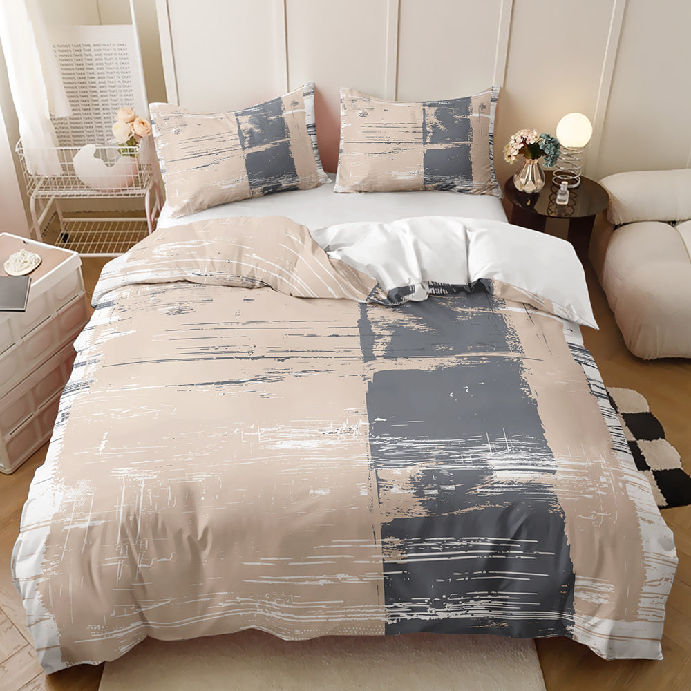 Geometric pattern bedding set