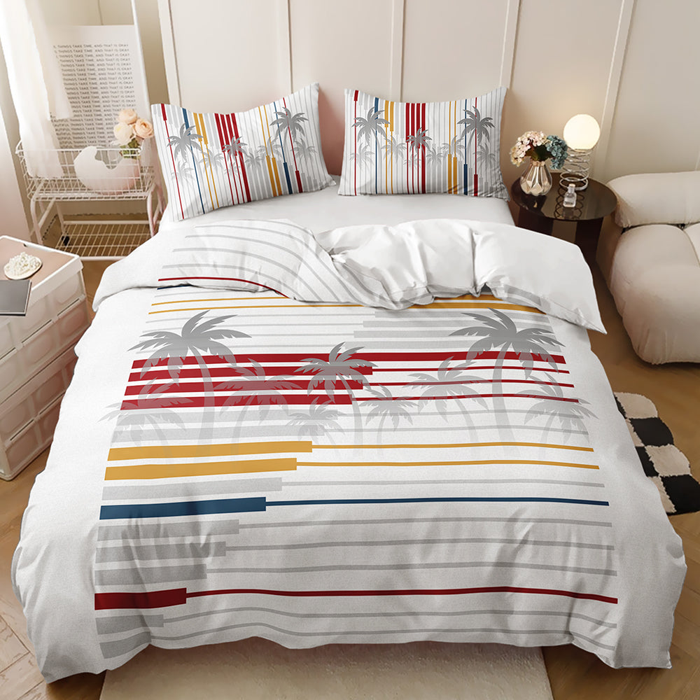 Contemporary bedroom duvet cover