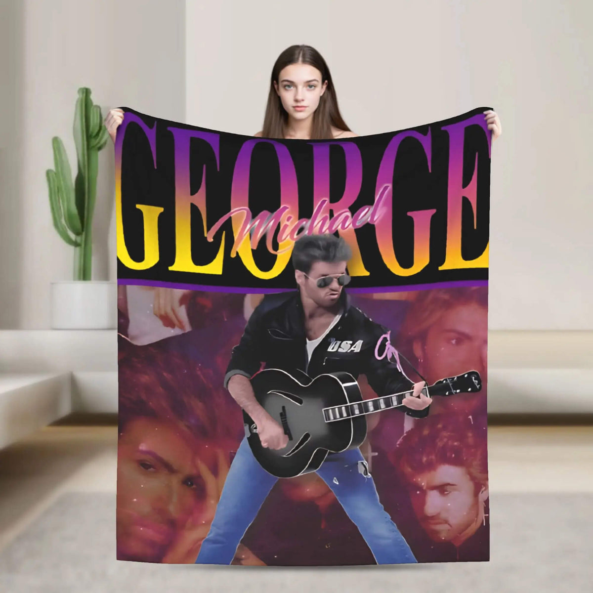 Celebrity music blanket design