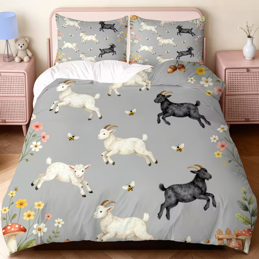 goat bedding unique design