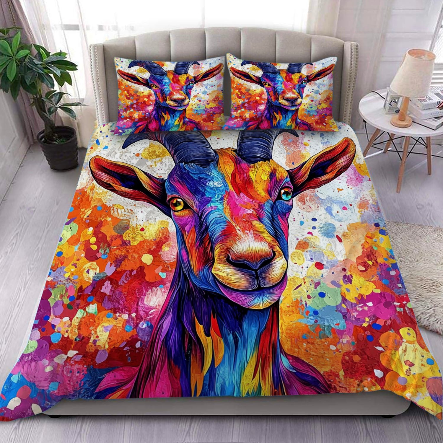 goat bedding comfortable fabric