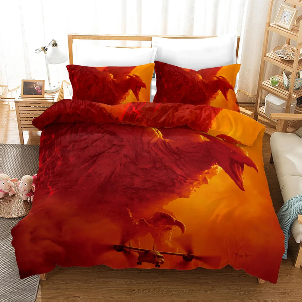 monster bedding dorm room gift for kids