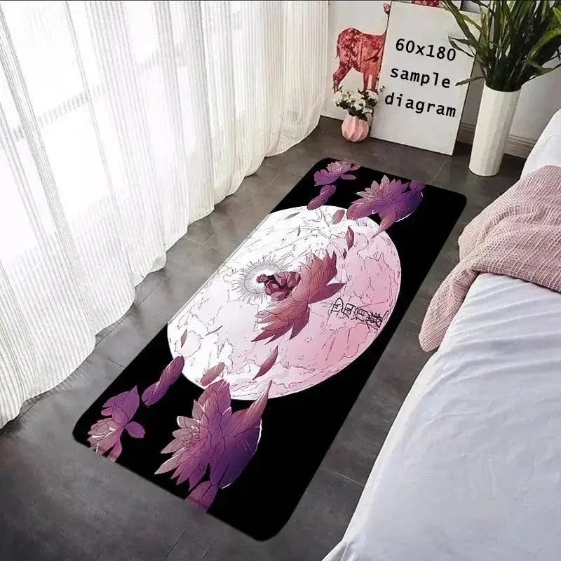 Gojo Satoru Anime Rug Zirconic