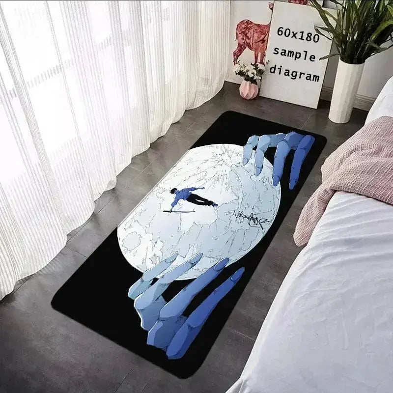Gojo Satoru Anime Rug Zirconic