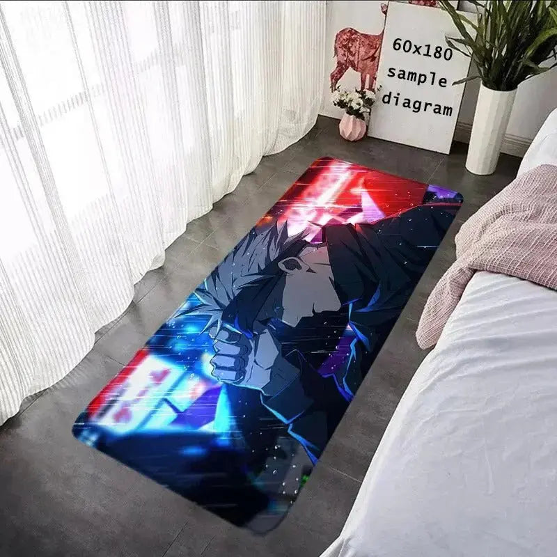 Gojo Satoru Anime Rug Zirconic