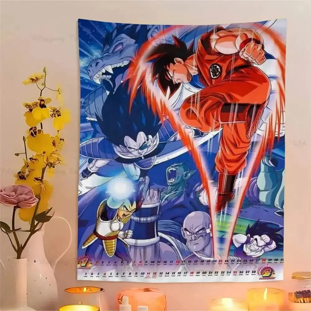 Goku vs Vegeta Wall Tapestry for Anime Room

Dragon Ball Z Battle Scene Wall Decor

Super Saiyan Clash HD Fabric Banner

Goku and Vegeta Fight Print for Dorm Walls

Saiyan Duel Polyester Tapestry for DBZ Fans