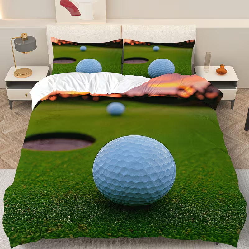 golf duvet cover soft fabric