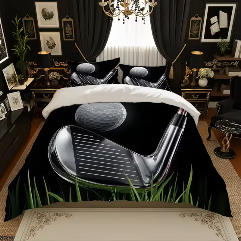 golf bedding home decor