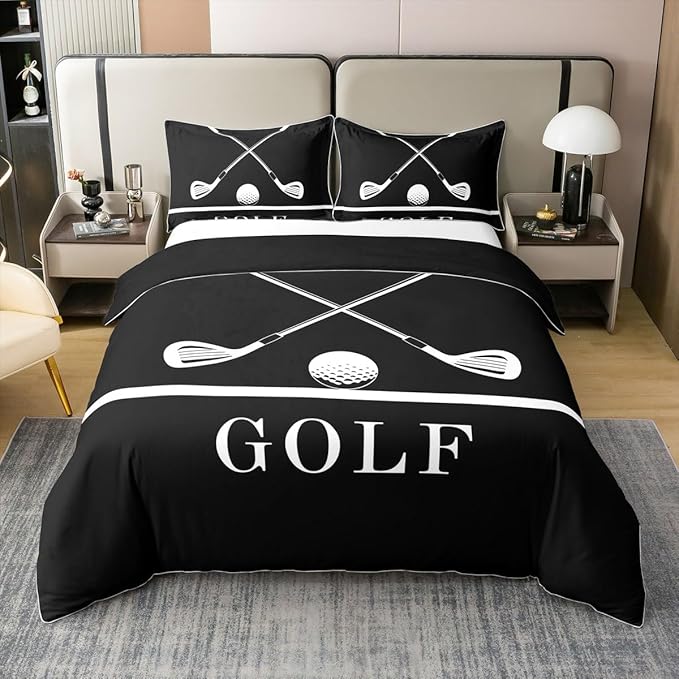 sports bedding golf theme
