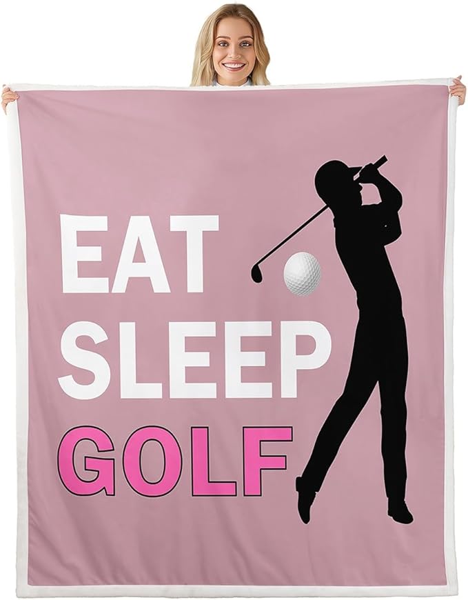 golf sports blanket for home decor