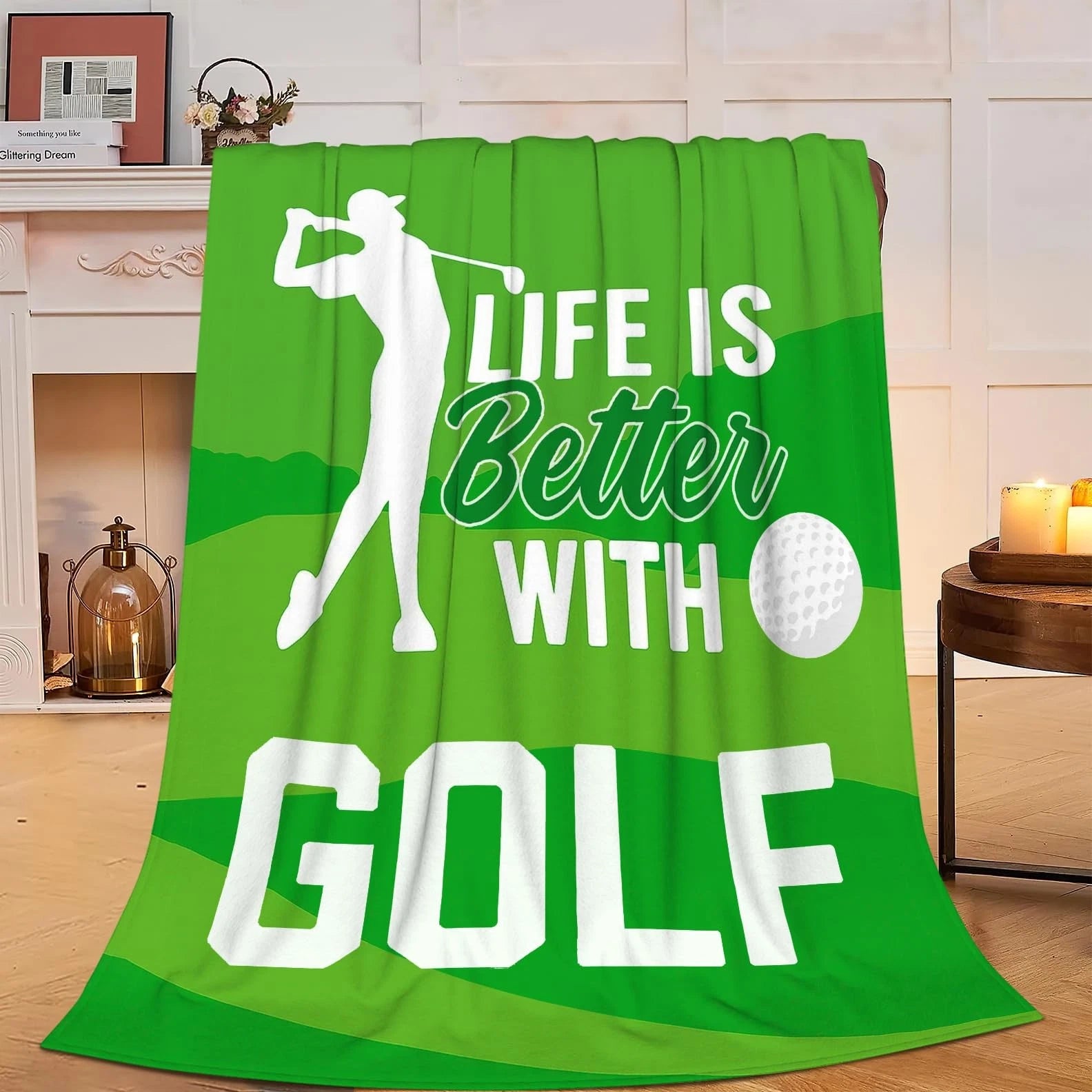 sports blanket for golf fans