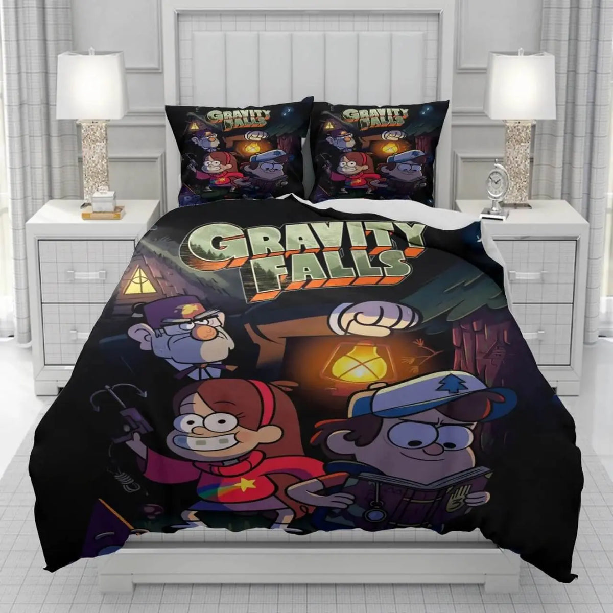 Gravity Falls 3D Duvet Cover