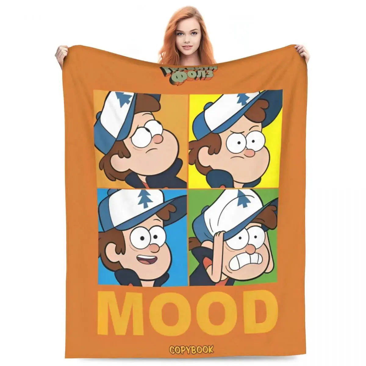Gravity Falls 3D Throw Blanket
