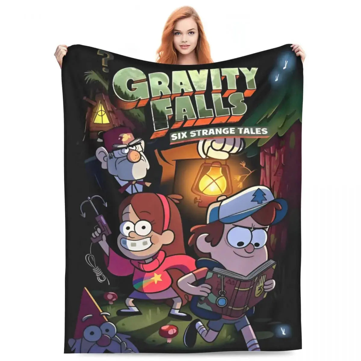 Gravity Falls Throw Blanket