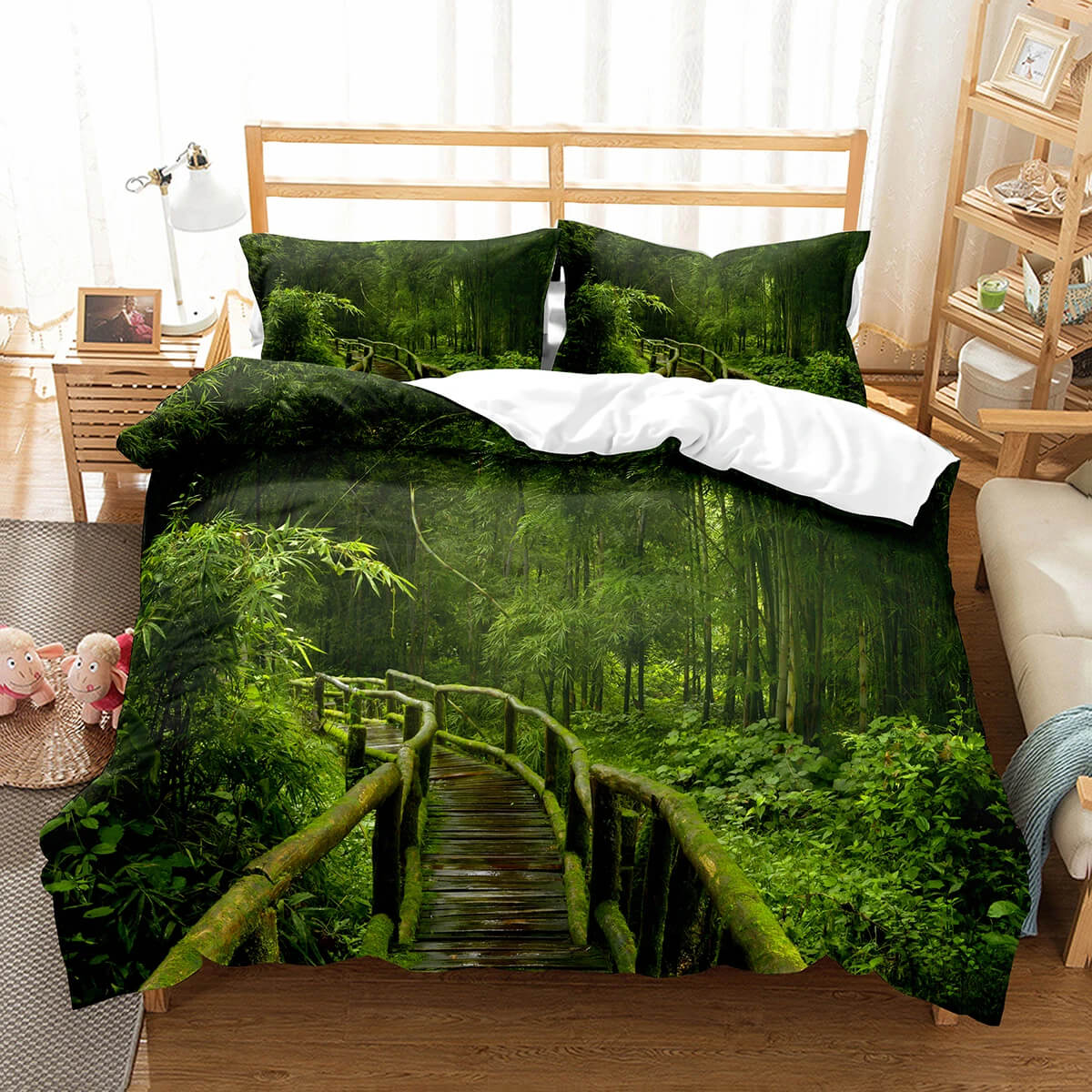 Jungle theme duvet cover king size