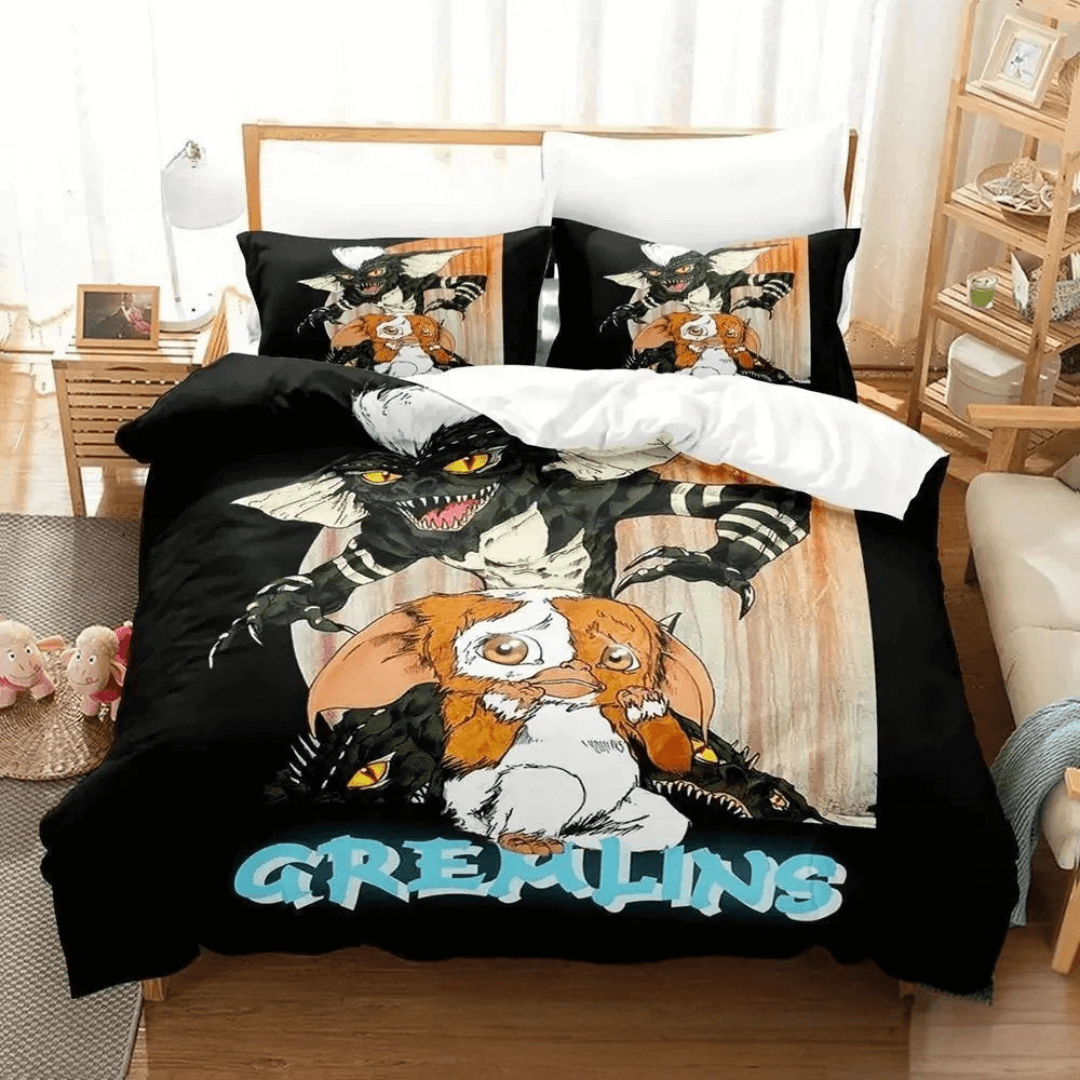 3D Gremlins duvet cover for kids bedroom makeover