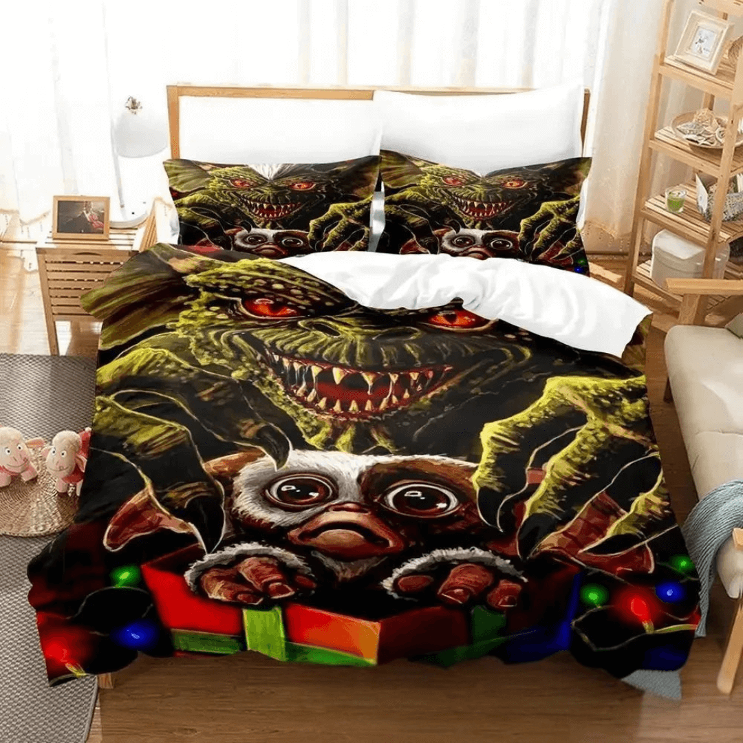 Retro Gremlins cartoon duvet cover for kids & adults