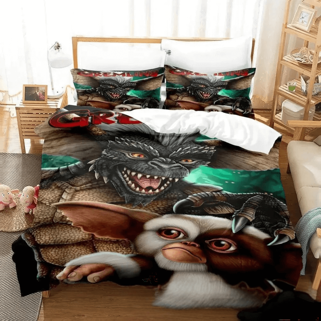 Gizmo 3D bedding set perfect gift for movie fans
