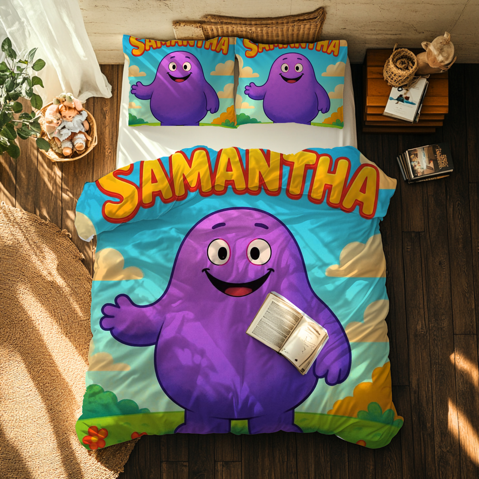 Grimace Bedding for Kids