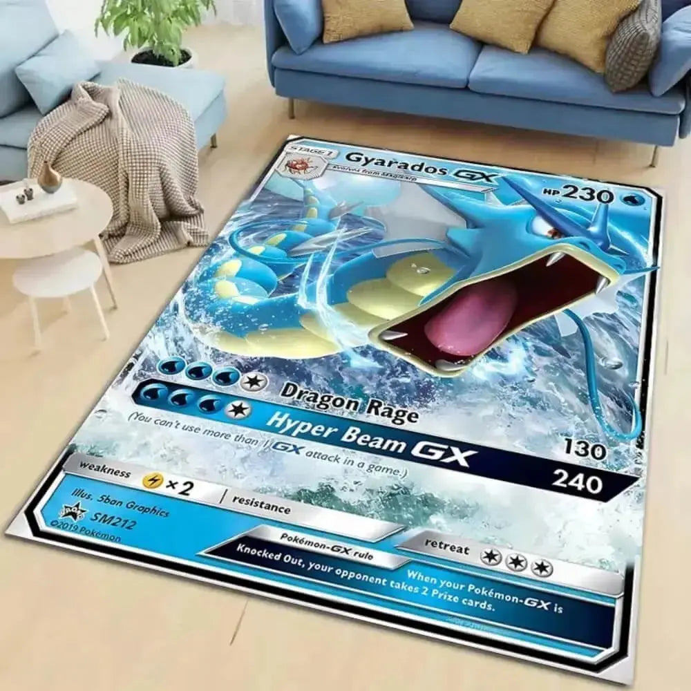 Soft home carpet rug placed in a living room with modern furniture