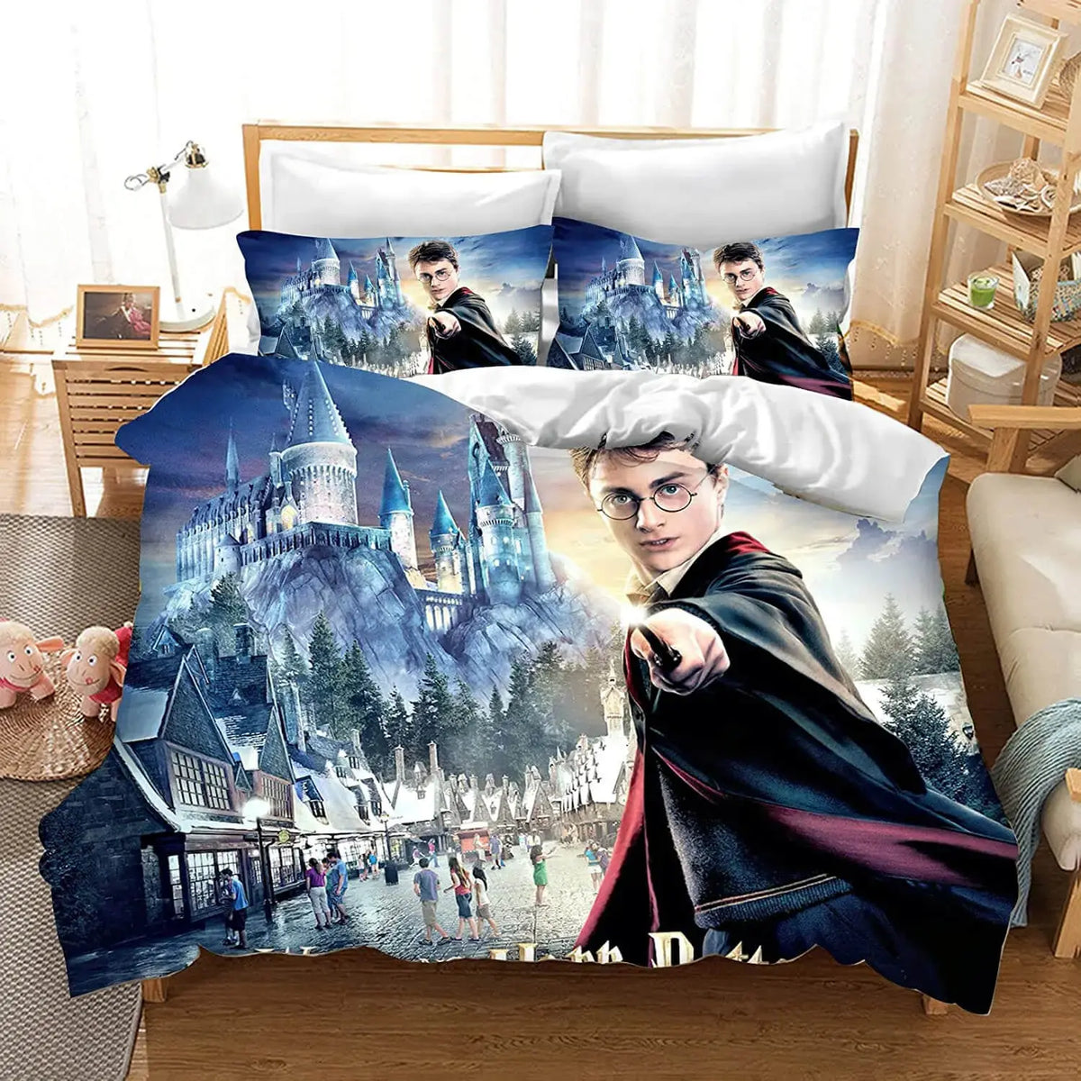 Harry Potter Hogwarts Quilt cover