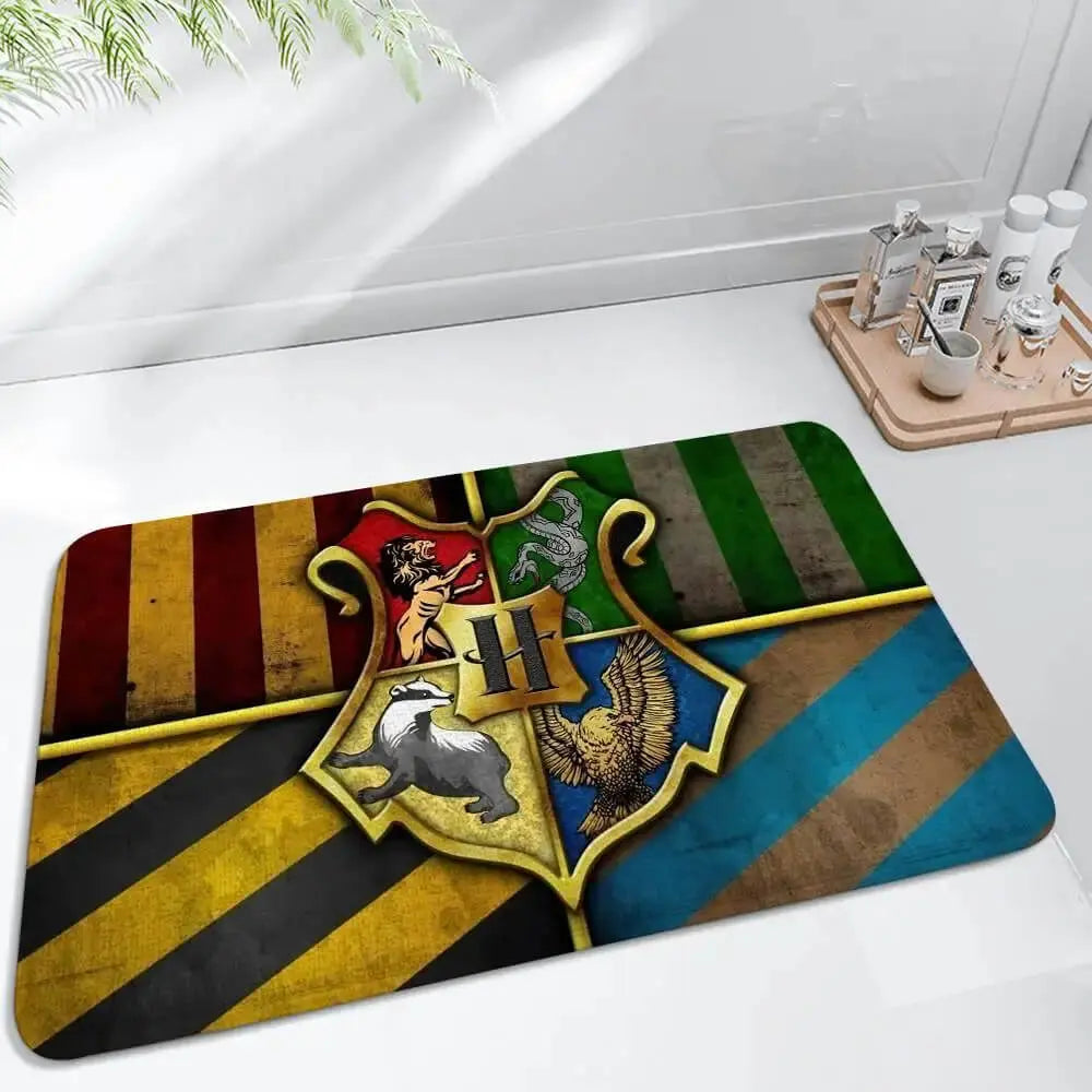Harry Potter Hogwarts Kids Room Decor Rug