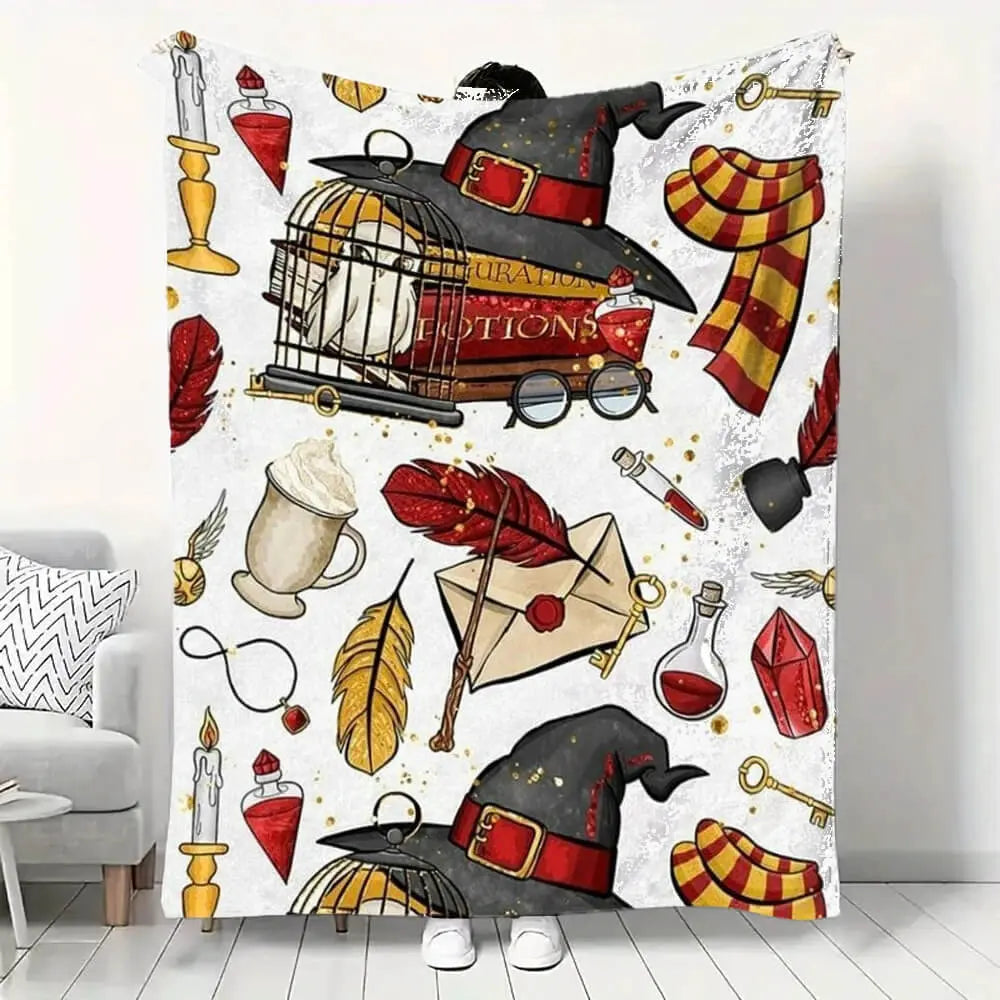 Harry Potter Hogwarts Kids Throw Blanket