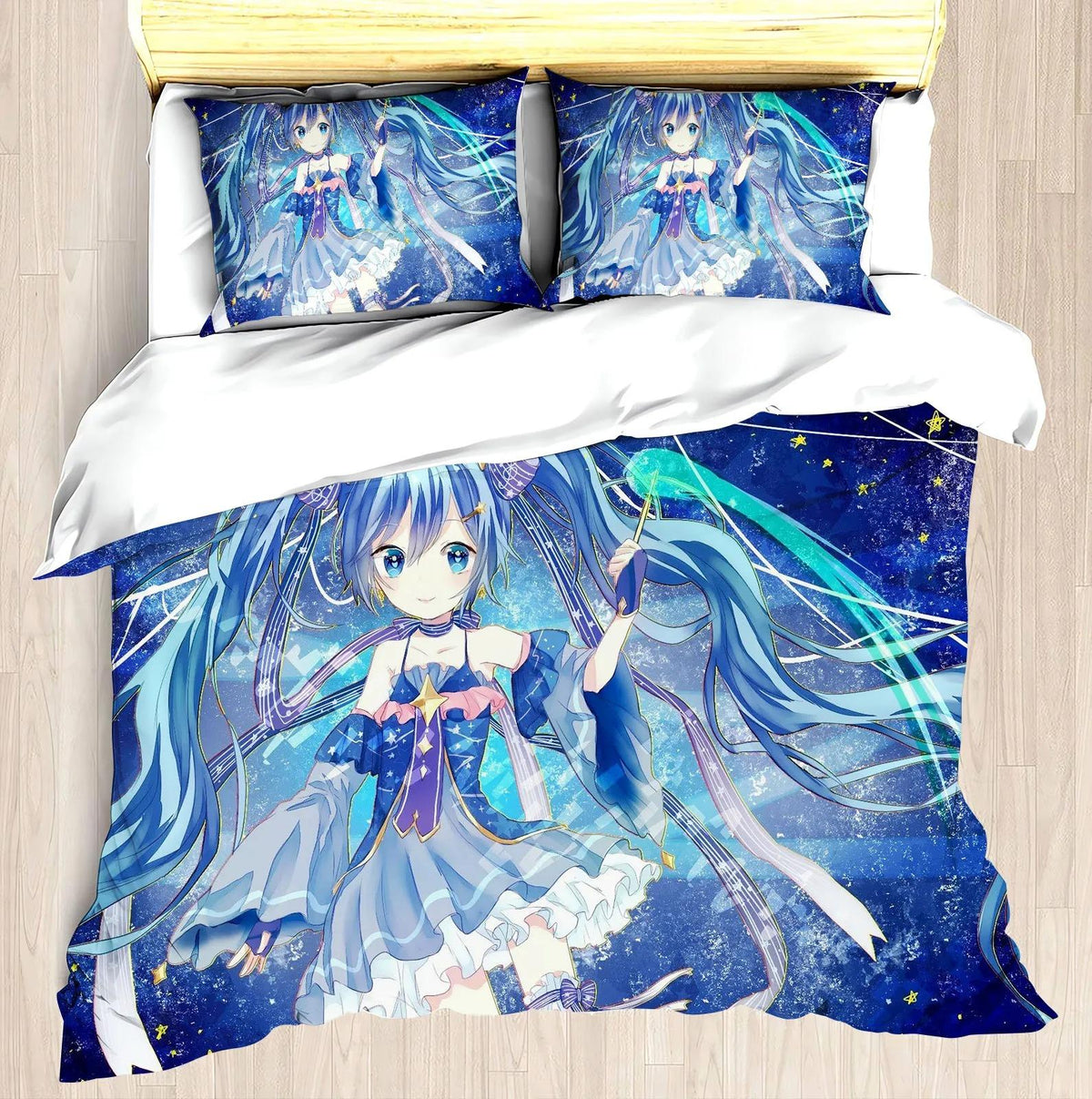 Hatsune Miku HD anime print bedding