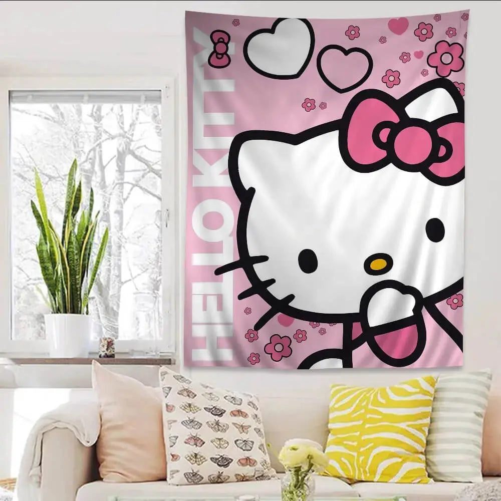 Hello Kitty Tapestry