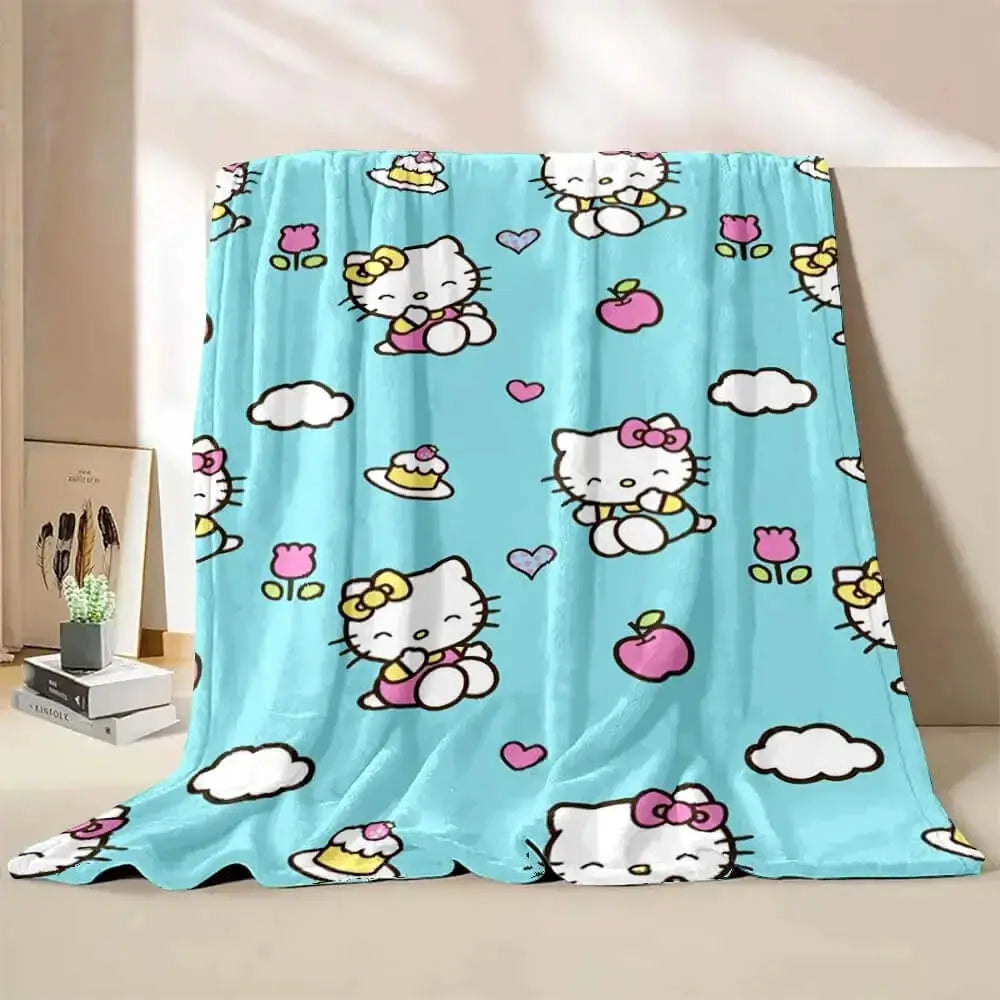 Hello Kitty Throw Blanket