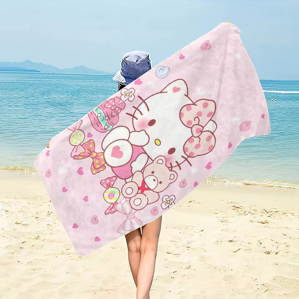 Hello Kitty Beach Towel for girls