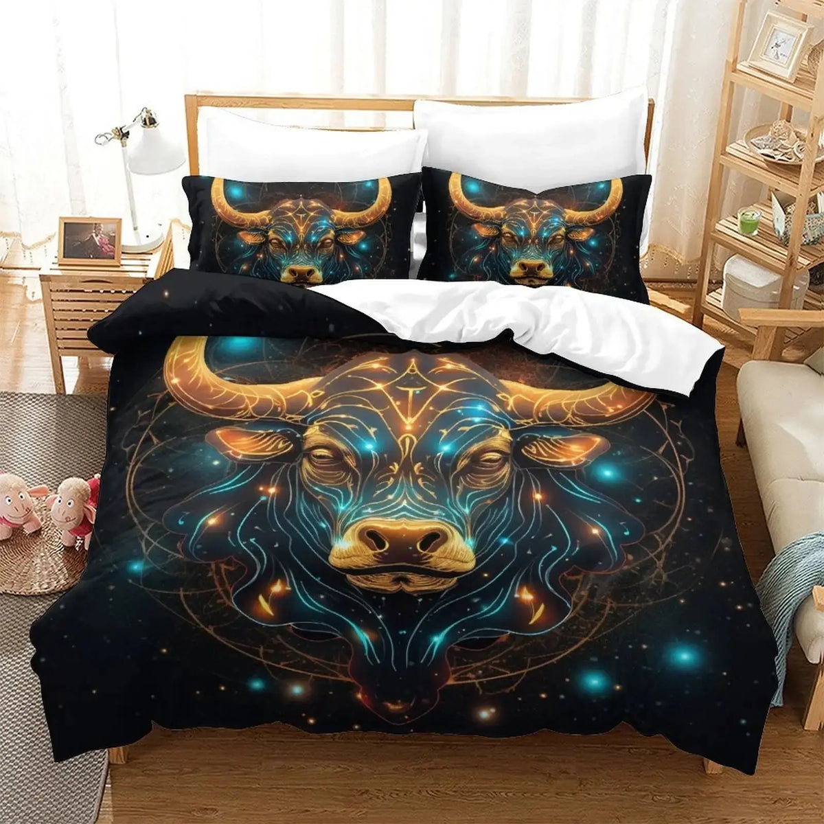 Highland Bull Kids Duvet Cover