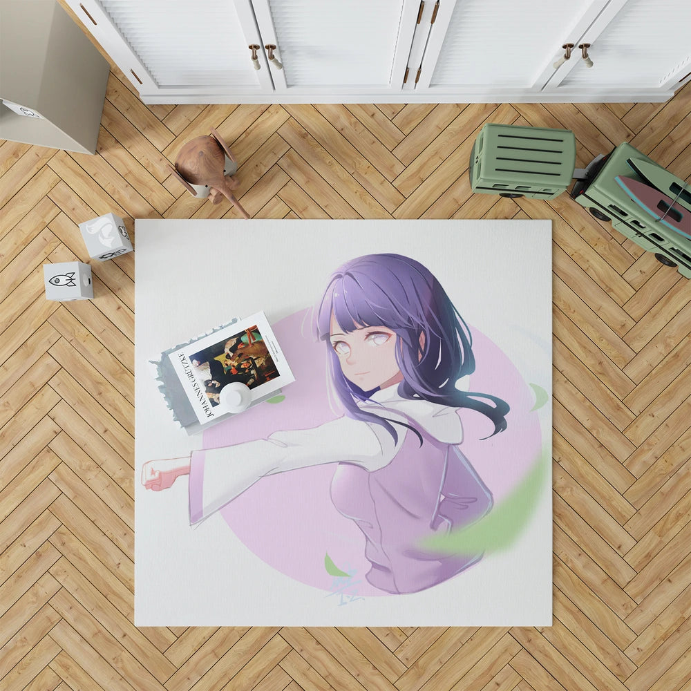 Hinata-Hyuga-Shining-in-Anime-Naruto-Rug