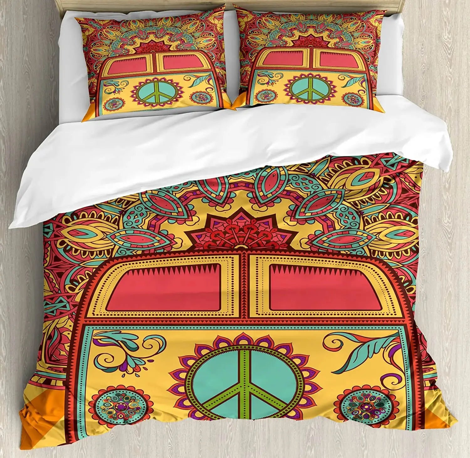 Hippie Quilt Cover